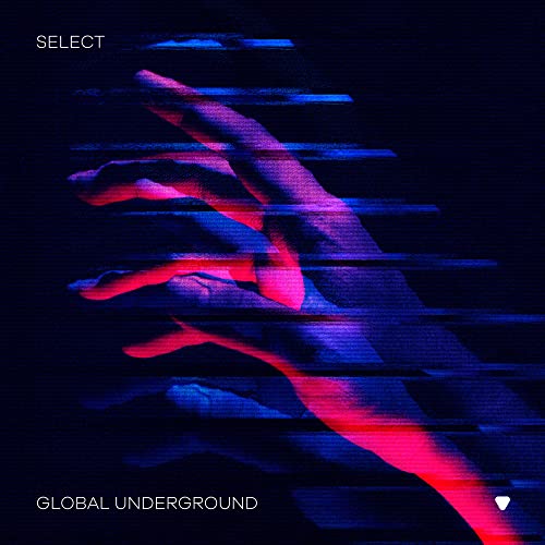 CD cover: distorted hand image with blue and pink glitch effects.