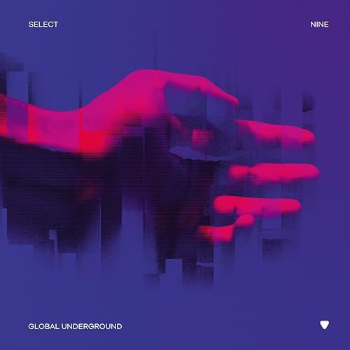 CD cover: abstract red hand and glitch effect on purple background.