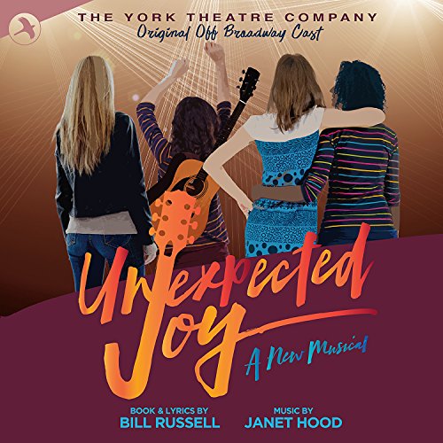 CD cover for “Unexpected Joy” musical, featuring four women with a guitar.