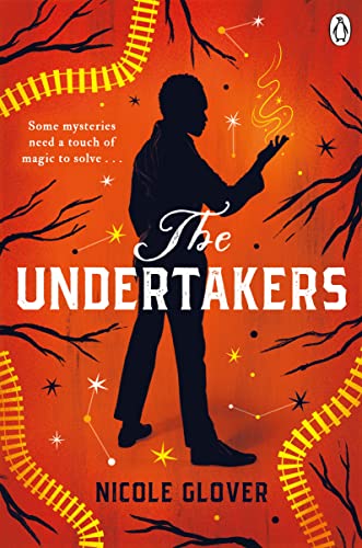 Book cover: silhouetted man with outstretched hand, orange and black design.