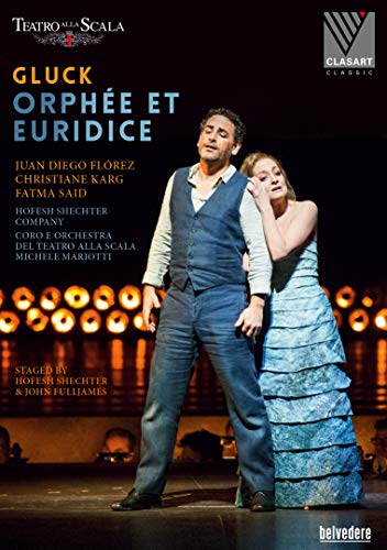 DVD cover for Gluck’s *Orphée et Euridice* opera, featuring two singers.
