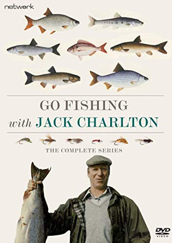 DVD cover featuring Jack Charlton holding a fish, surrounded by various fish images.