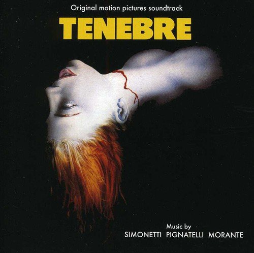 CD cover for Goblin’s “Tenebre” soundtrack, featuring a woman with red hair.