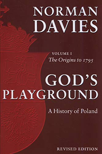 Book cover: “God’s Playground,” a history of Poland to 1795.