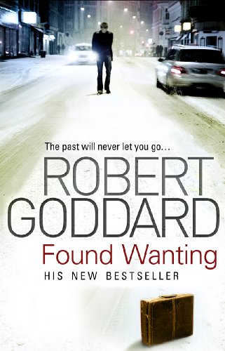 Book cover: man walking away with suitcase on snowy street.