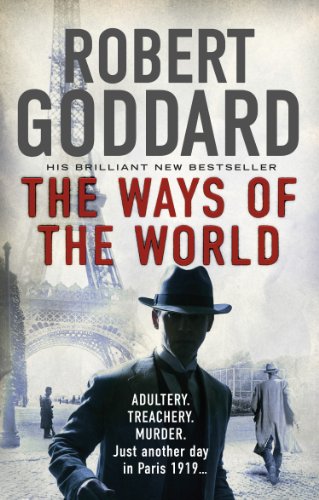 Book cover: man in a hat, Paris background, red title text.