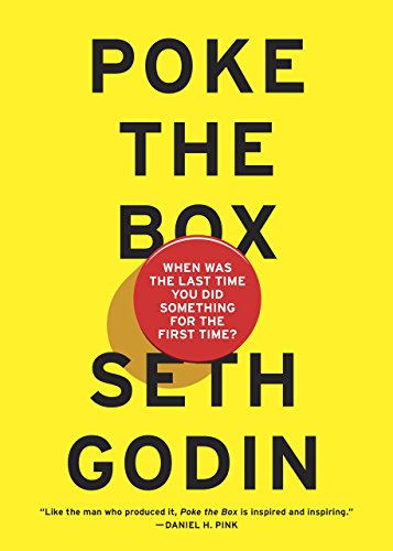 Yellow book cover with bold black text and a red oval shape.