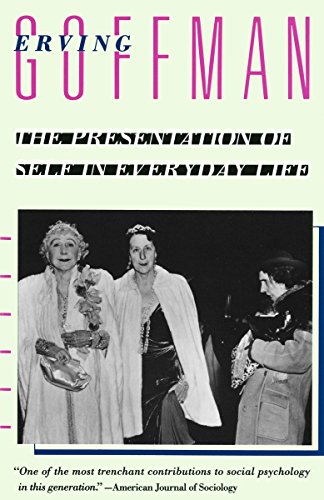 Book cover: "The Presentation of Self in Everyday Life" by Erving Goffman.