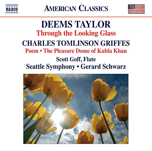 CD cover for Deems Taylor & Griffes classical music, yellow tulips.