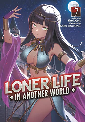 Anime-style cover for “Loner Life” Vol. 7, featuring a woman in revealing attire.
