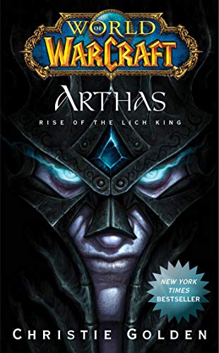 Book cover featuring the Lich King with glowing blue eyes and dark armor.