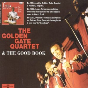 CD cover featuring the Golden Gate Quartet performing with microphones.