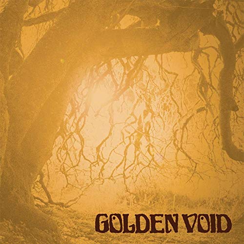 Golden Void album cover: silhouetted branches against a hazy, golden sky.
