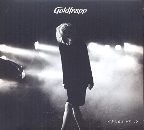 Album cover for Goldfrapp’s “Tales of Us” featuring a woman in a dark coat.