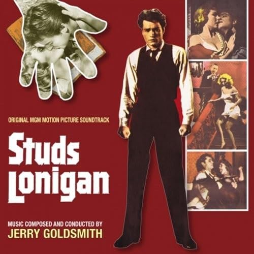 CD cover for "Studs Lonigan" soundtrack featuring a man in a suit.