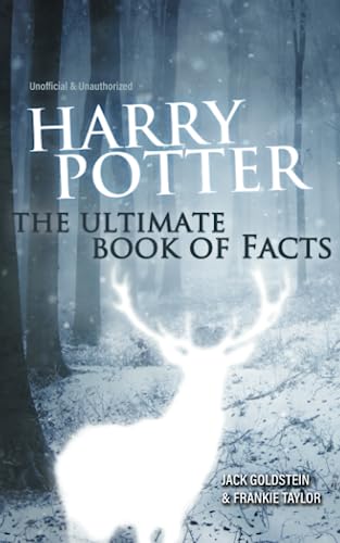 Book cover: "Harry Potter - The Ultimate Book of Facts" with a stag.