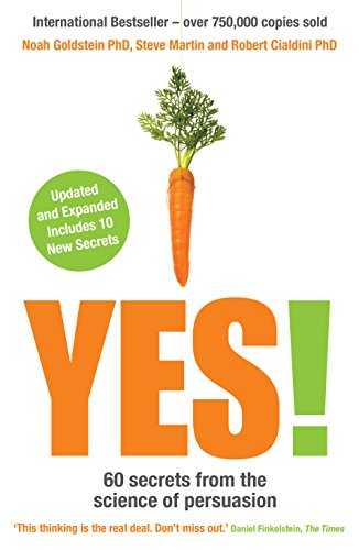 Book cover for Yes! 60 secrets from the science of persuasion featuring a carrot.