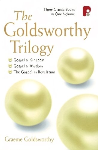 Book cover with gold lettering, pearls, and author name Graeme Goldsworthy.