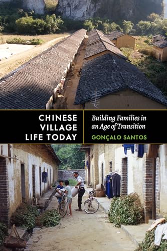 Book cover depicting a Chinese village with tiled roofs and people.