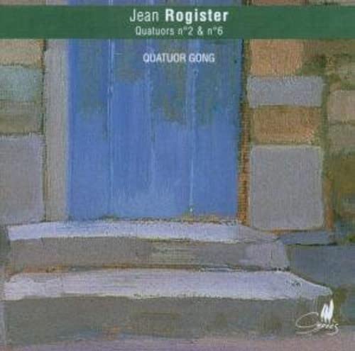 CD cover with a painting of a blue door and stone steps.