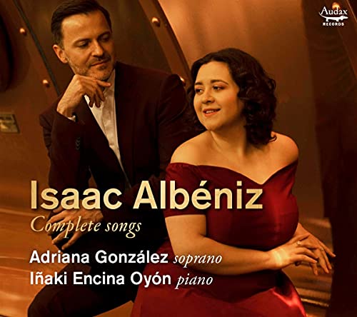 CD cover featuring portraits of Adriana González and Iñaki Encina Oyon.