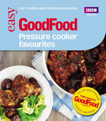 Cookbook cover featuring pressure cooker recipes and images of chicken dishes.