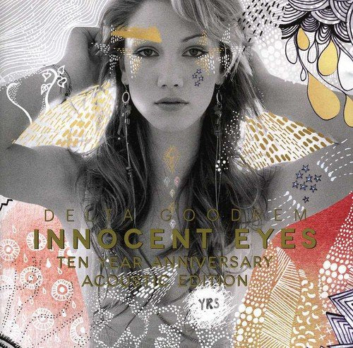 CD cover for Delta Goodrem’s “Innocent Eyes” 10th Anniversary Edition.
