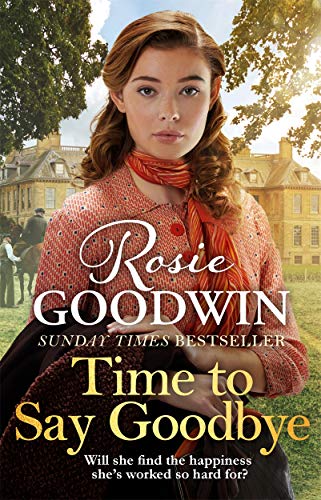 Book cover featuring a woman with red hair in front of a stately home.