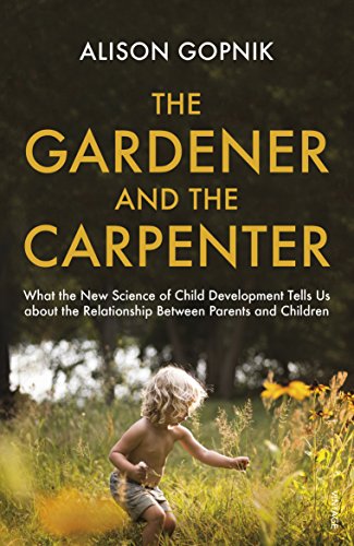 Book cover with a child playing in a field, titled "The Gardener and the Carpenter".