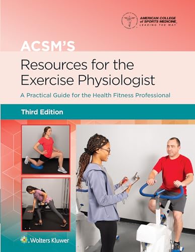 Book cover: "ACSM's Resources for the Exercise Physiologist," third edition.