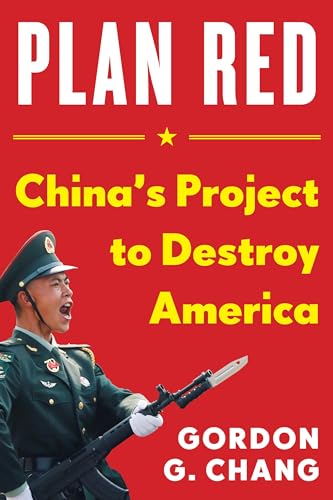 Book cover with red text, a Chinese soldier, and bayonet image.