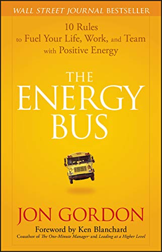 Yellow book cover with white text and a small school bus image.