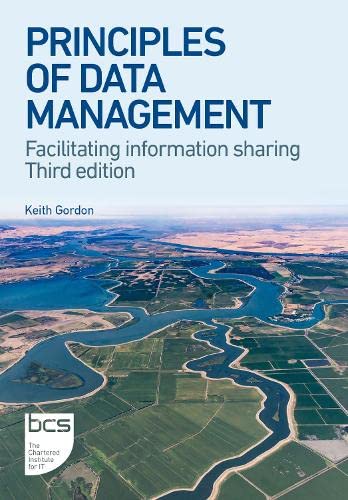Book cover: "Principles of Data Management" with a river landscape.