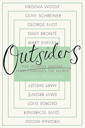 Book cover with names of five women writers in a nested rectangular frame design.