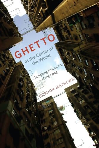 Book cover for “Ghetto at the Center of the World” with building backdrop.