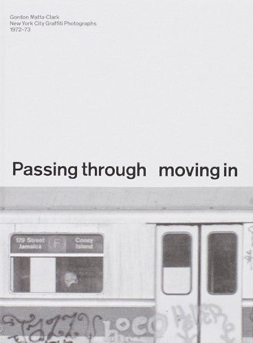 Book cover with a photograph of a graffiti-covered subway car and title text.