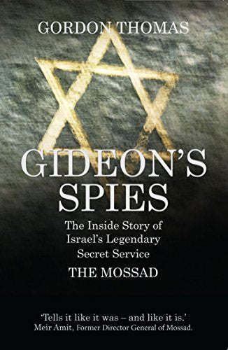 Book cover for Gideon's Spies featuring a gold Star of David on dark background.
