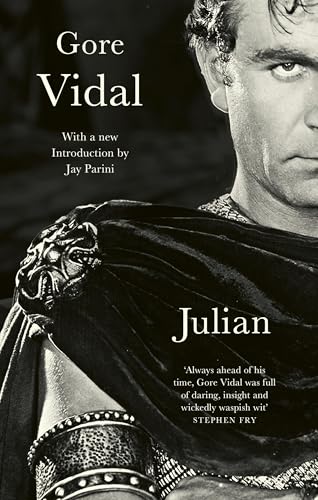 Book cover for "Julian" by Gore Vidal, featuring a man in armor.