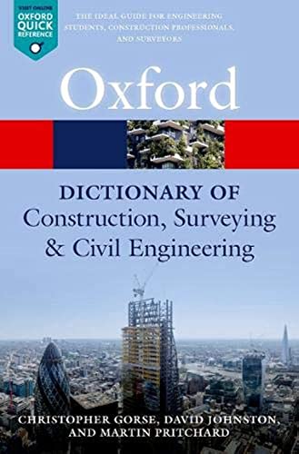 Oxford Dictionary of Construction, Surveying & Civil Engineering book cover.