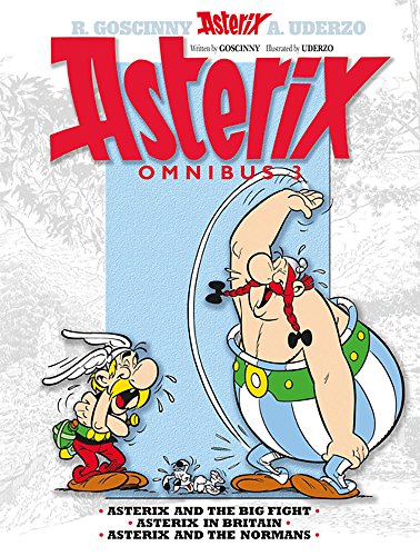 Asterix comic book cover featuring two Gauls and a shield.