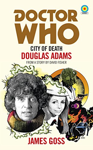 Doctor Who: City of Death book cover with characters and a robot.