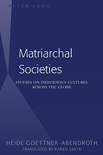 Book cover: "Matriarchal Societies," studies on indigenous cultures globally.