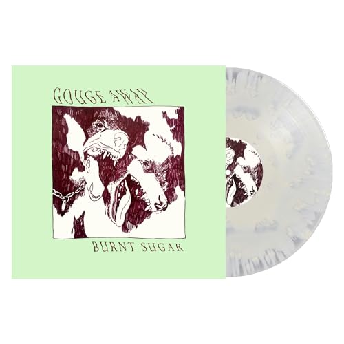 Vinyl record for “Burnt Sugar” by Gouge Away, with gorilla artwork.