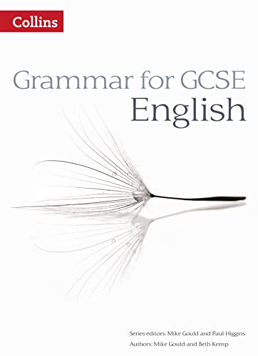 Collins GCSE English grammar textbook cover with a dandelion image.