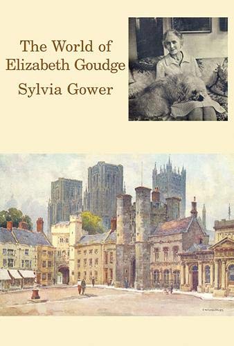 Book cover featuring a portrait of Elizabeth Goudge and a cathedral painting.