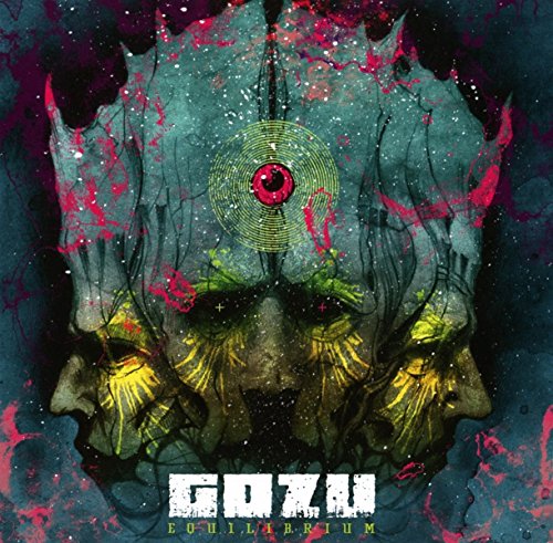 The image is an album cover featuring a grotesque, green face with a CD for an eye.