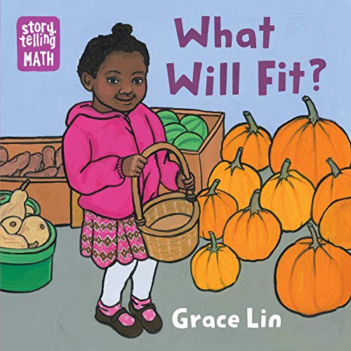 Book cover: girl with basket near pumpkins and other produce.