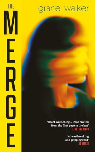 Book cover: "The Merge" by Grace Walker, featuring a blurred face.