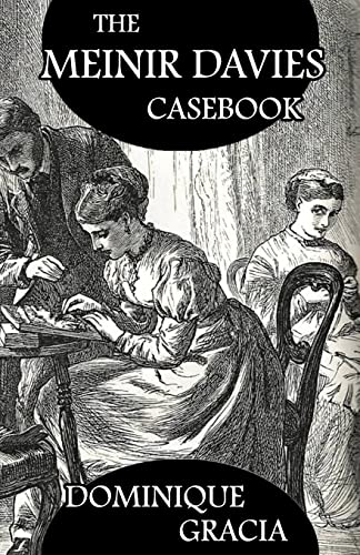 Book cover depicting three people in Victorian attire around a table.