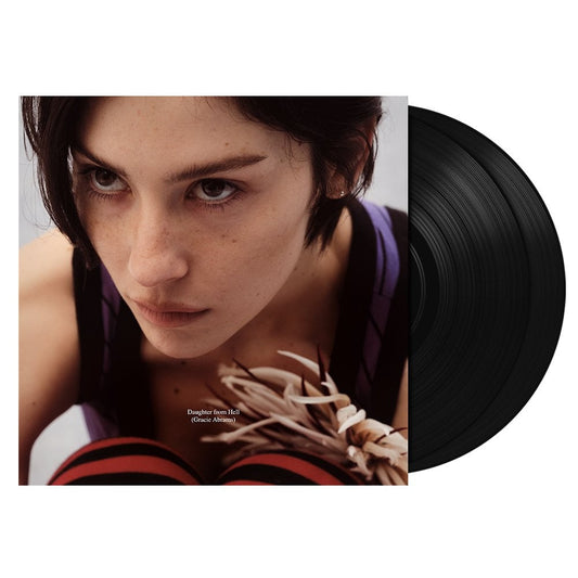 Vinyl record and cover featuring a close-up portrait of Gracie Abrams.